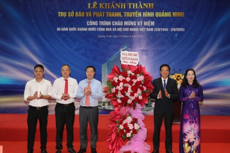 Khánh thành trụ sở Báo và Phát thanh, Truyền hình Quảng Ninh
