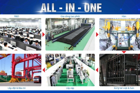 THACO INDUSTRIES phát huy năng lực sản xuất và gia công cơ khí đa lĩnh vực