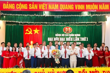 Nhiệm kỳ 2025-2030 xã Chấn Hưng thúc đẩy sáng tạo, phát triển đột phá, xây dựng địa phương văn minh, hiện đại