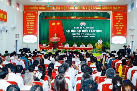 Đại hội Đảng bộ xã Kim Liên lần thứ I: Hướng tới xây dựng quê hương Chủ tịch Hồ Chí Minh thành xã kiểu mẫu