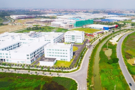 Bắc Ninh tăng tốc thi công nhà xưởng trong khu công nghiệp