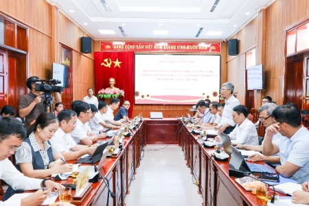 Bộ KH&CN kiểm tra vận hành chính quyền hai cấp tại Nghệ An