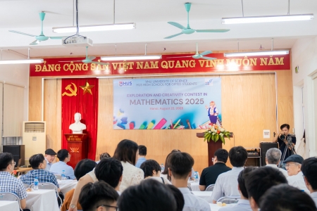 Tổ chức cuộc thi “Khám phá và sáng tạo trong toán học 2025”