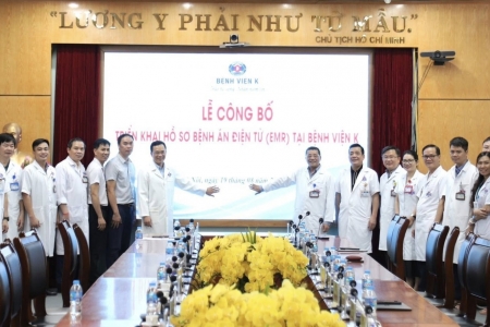 Bệnh viện K chính thức triển khai hồ sơ bệnh án điện tử