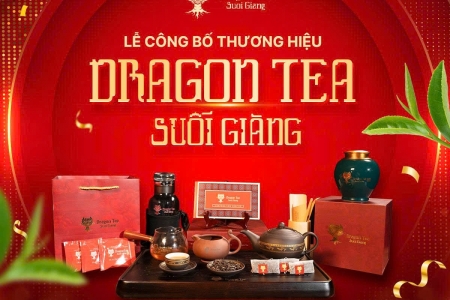 Công bố thương hiệu Dragon Tea Suối Giàng