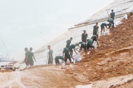 Bắc Ninh được yêu cầu triển khai công tác đảm bảo an toàn đê điều, ứng phó với mưa lũ sau bão số 5