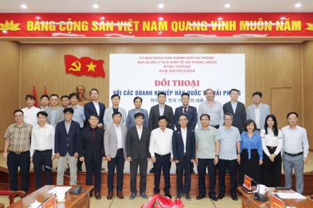 Hải Phòng: Đối thoại với các doanh nghiệp Hàn Quốc
