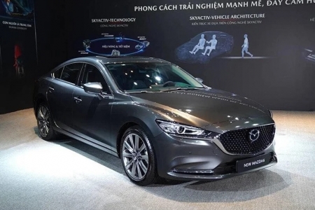 Cập nhật giá niêm yết và lăn bánh xe Mazda 6 đầy đủ các phiên bản