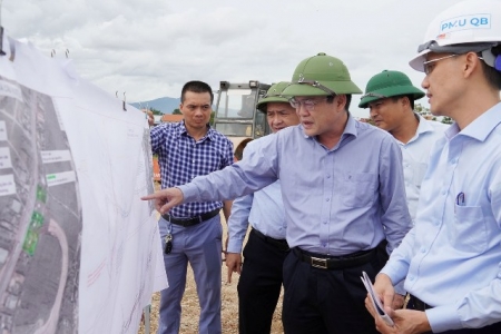 Đẩy nhanh tiến độ dự án Quốc lộ 12A đoạn tránh ba đồn