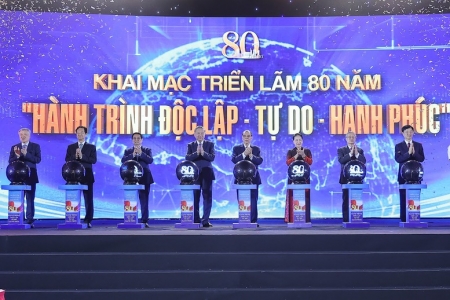 Triển lãm "80 năm Hành trình Độc lập - Tự do - Hạnh phúc" lan tỏa lòng yêu nước, niềm tự hào dân tộc, khẳng định tiềm lực, vị thế Việt Nam