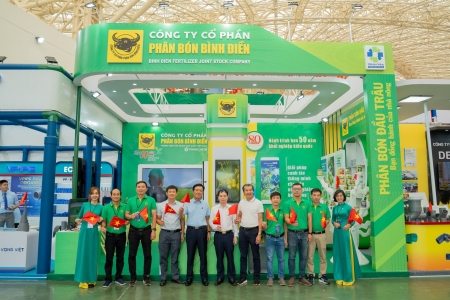 Phân bón Bình Điền: Khẳng định vị thế thương hiệu quốc gia với tầm nhìn "Xanh hóa - Số hóa" tại Triển lãm 80 năm thành tựu đất nước