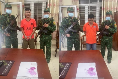 Bộ đội Biên phòng Hải Phòng bắt giữ 2 đối tượng mua bán ma túy tại khu vực biên giới biển
