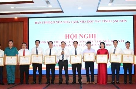 Lạng Sơn tổng kết chương trình xóa nhà tạm, nhà dột nát năm 2025: Hơn 6.500 hộ dân có mái ấm mới
