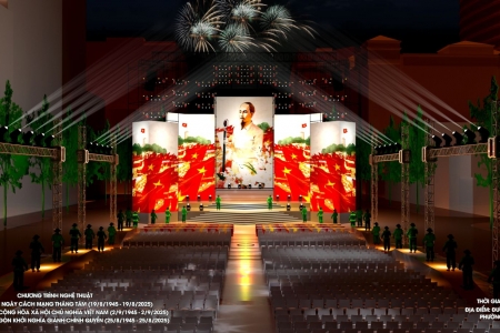 TP. HCM tổ chức chương trình nghệ thuật “Ánh sao độc lập” kỷ niệm 80 năm Quốc khánh