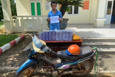 Bộ đội Biên phòng tỉnh Đồng Nai liên tiếp bắt giữ các vụ vận chuyển thuốc lá nhập lậu