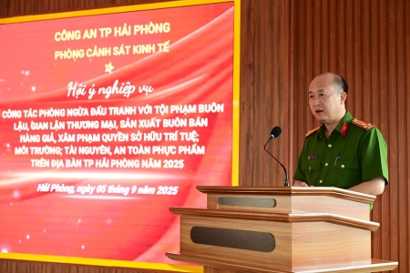 CAHP tổ chức hội ý toàn lực lượng lực lượng Cảnh sát điều tra tội phạm về tham nhũng, kinh tế, buôn lậu và môi trường