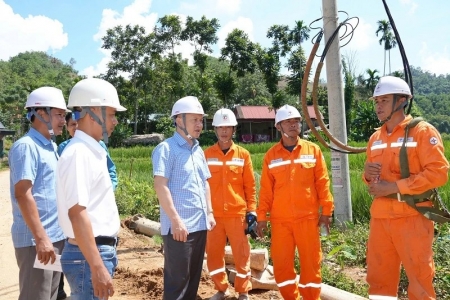 PC Thanh Hóa kiểm tra tình hình khắc phục hậu quả bão số 5