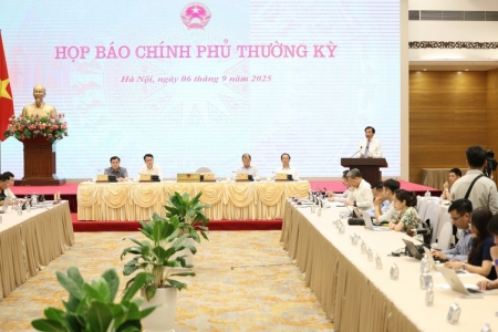Họp báo Chính phủ thường kỳ tháng 8: KT-XH tiếp tục xu hướng tích cực trên hầu hết các lĩnh vực