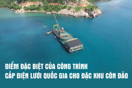 Điểm đặc biệt của Công trình cấp điện lưới quốc gia cho đặc khu Côn Đảo