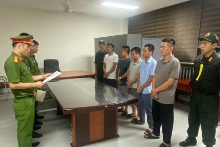 Hối lộ để thông chốt kiểm lâm, 10 đối tượng bị Công an tỉnh Thanh Hóa khởi tố