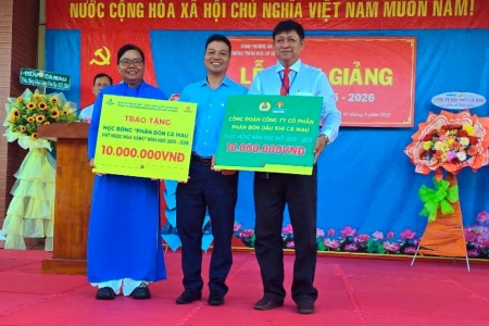 PVCFC dành hơn 3 tỷ đồng trao học bổng năm học mới 2025–2026