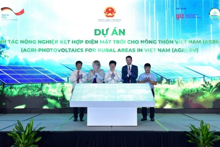 Khởi động dự án điện mặt trời đầu tiên phục vụ nông nghiệp Việt Nam