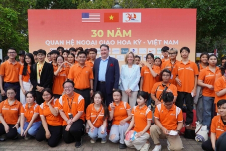 Giao lưu hữu nghị Việt Nam-Hoa Kỳ tại Cần Thơ