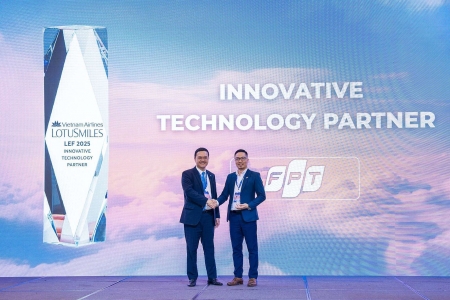 FPT được Vietnam Airlines vinh danh là Đối tác Công nghệ Sáng tạo đầu tiên