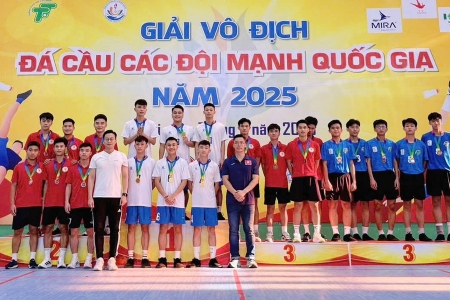 Bắc Ninh giành 4 huy chương tại Giải vô địch đá cầu các đội mạnh quốc gia năm 2025