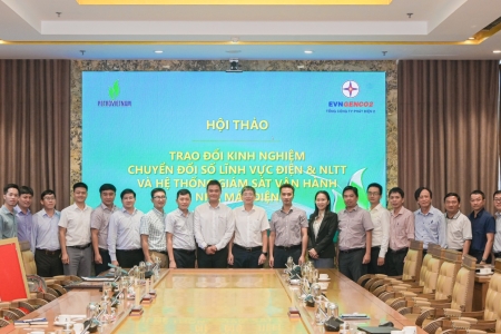 Petrovietnam trao đổi hợp tác với EVNGENCO2 về chuyển đổi số trong lĩnh vực điện và năng lượng tái tạo