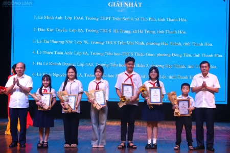 Trao giải vòng sơ khảo cuộc thi Đại sứ văn hóa đọc tỉnh Thanh Hóa năm 2025