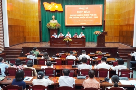 Huế: Ngày 3/10, khai mạc Đại hội đại biểu Đảng bộ lần thứ XVII, nhiệm kỳ 2025 – 2030