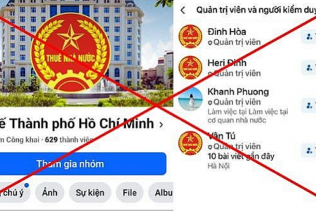 Thuế TP. HCM cảnh báo về tình trạng giả mạo trên mạng xã hội