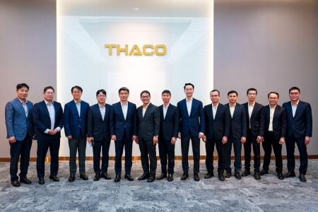 Lãnh đạo cấp cao Tập đoàn Kia thăm và làm việc tại THACO AUTO