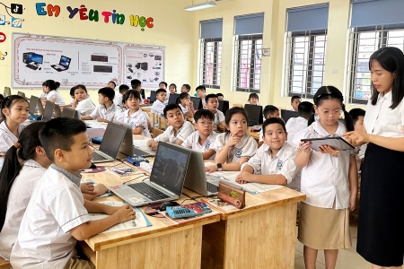 Bắc Ninh: Ứng dụng nền tảng số vào giảng dạy tiếng Anh