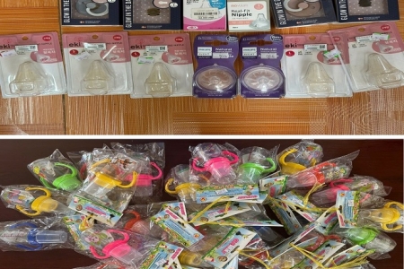 Siết chặt an toàn sản phẩm trẻ em: Thái Nguyên xử phạt, tiêu hủy bình sữa và núm vú không rõ nguồn gốc