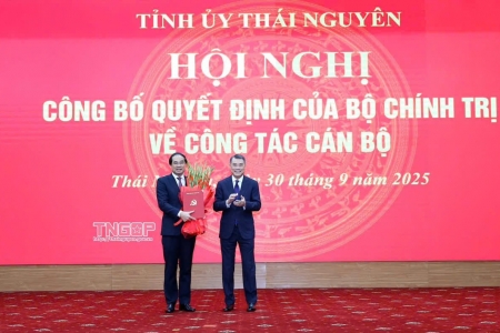 Bộ Chính trị điều động, chỉ định đồng chí Trịnh Xuân Trường giữ chức Bí thư Tỉnh ủy Thái Nguyên