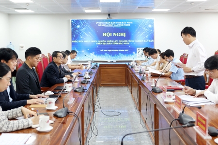 Bắc Ninh thúc đẩy hợp tác phát triển nhân lực ngành công nghiệp bán dẫn với doanh nghiệp Hàn Quốc