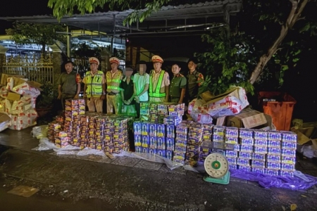 Triệt phá các vụ vận chuyển hàng cấm tại Đồng Nai: Thu giữ gần 600kg pháo nổ và thuốc lá nhập lậu