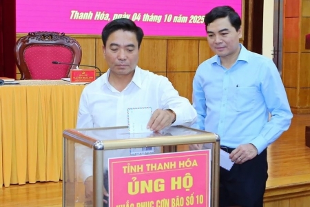 Thanh Hóa phát động quyên góp, ủng hộ đồng bào bị thiệt hại do bão số 10