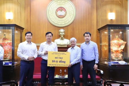 Trên 752 tỷ đồng ủng hộ đồng bào khắc phục hậu quả bão số 10