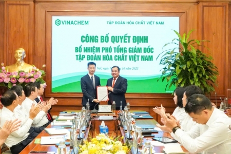 Ông Nguyễn Văn Luyện giữ chức vụ Phó Tổng Giám đốc Tập đoàn Hóa chất Việt Nam