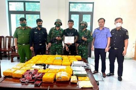 Hải quan Việt Nam thu giữ hơn 2,3 tấn ma túy trong 9 tháng
