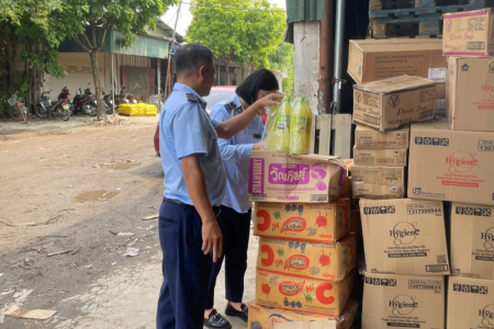 Tiếp tục phát hiện Công ty TNHH TM và XNK Nam Anh kinh doanh hàng hóa nhập lậu