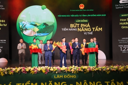 Lâm Đồng đón làn sóng đầu tư hơn 33.000 tỷ đồng, tạo động lực tăng trưởng mới cho Tây Nguyên