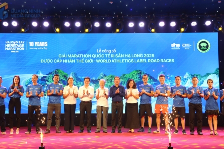Giải Marathon quốc tế Di sản Hạ Long được cấp Nhãn Thế giới