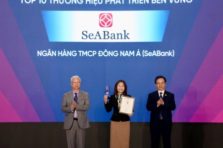 SeABank giữ vững danh hiệu Thương hiệu Mạnh Việt Nam 17 năm liên tiếp