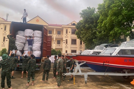 Cục Dự trữ Nhà nước: Khẳng định vai trò trong khắc phục hậu quả thiên tai