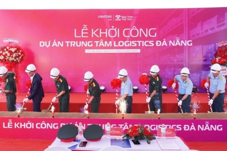 Viettel Post khởi công Trung tâm Logistics Đà Nẵng: Mô hình logistics xanh, số với vốn đầu tư 722 tỷ đồng