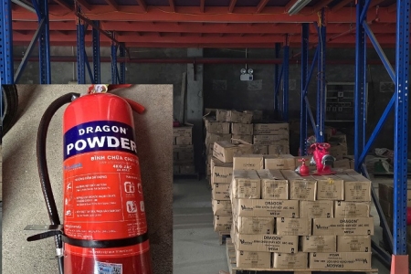 Lật tẩy những mánh khoé trong công nghệ sản xuất 3 triệu bình chữa cháy giả